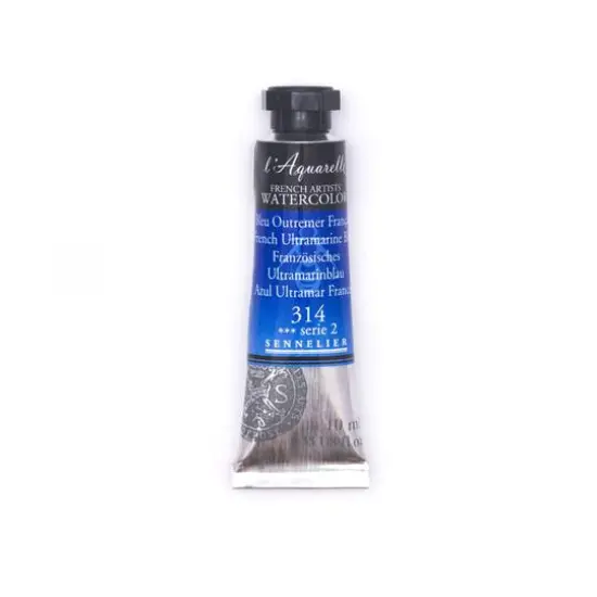 Sennelier French Artists' Watercolor, 10mL 314 French Ultramarine Blue S2 {1}