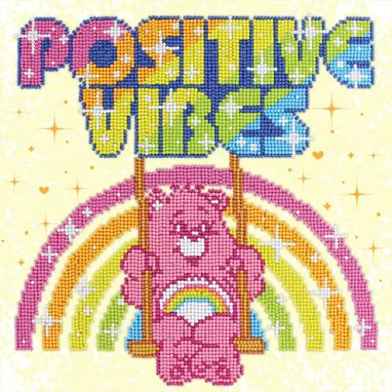 Camelot Dotz Positive Vibes Diamond Painting Kit {1}