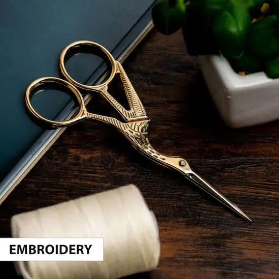 SINGER&reg; 10" ProSeries&trade; Tailor Scissors & 4" Stork Embroidery Scissors Set {10}