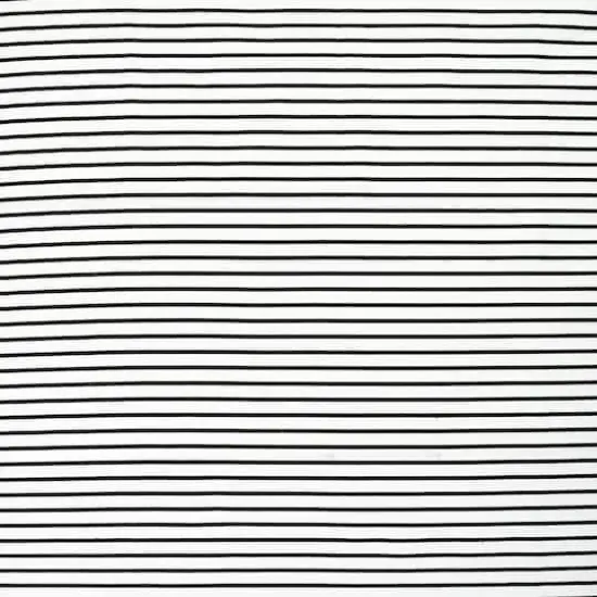 White & Black Stripes Cotton Fabric Mini Bolt by Loops & Threads® {1}