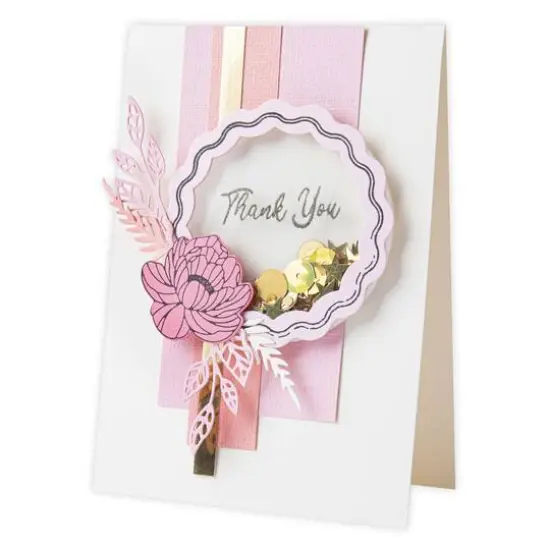 Sizzix&reg; Making Essentials Circles Shaker Panes {6}