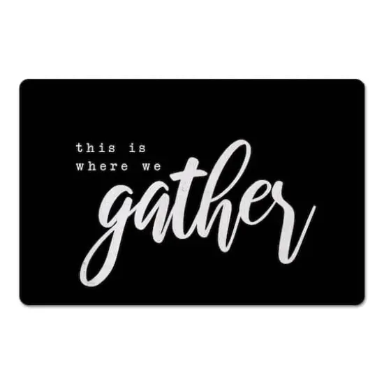 Where We Gather 18" x 27" Floor Mat {1}