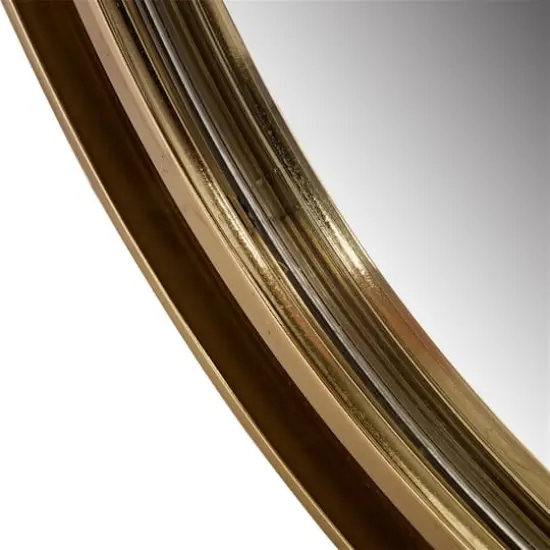 Glitzhome&reg; 24" Deluxe Round Gold Mirror {7}