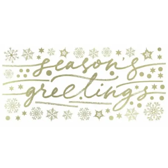 RoomMates Season's Greetings Peel and Stick Wall Decals {1}