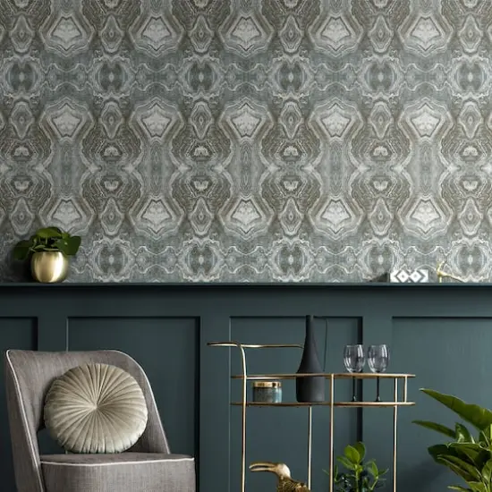Surface Style Mineral Springs Peel & Stick Wallpaper Patina {3}