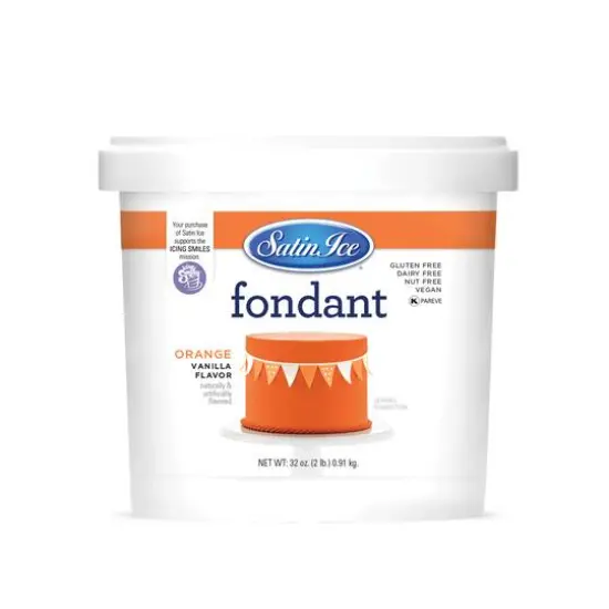 Satin Ice&trade; Vanilla Fondant, 2lb. Green {2}