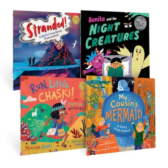 Barefoot Books 1st Grade Authentic Stories Bundle 1 Diverse Book Set {1}