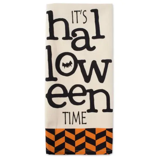 DII® Assorted All Hallows Eve Halloween Printed Dishtowel Set {5}