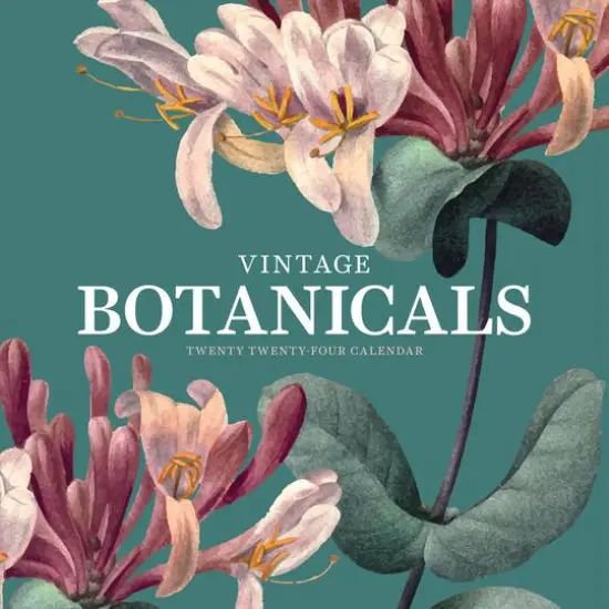 TF Publishing 2024 Vintage Botanicals Wall Calendar {1}