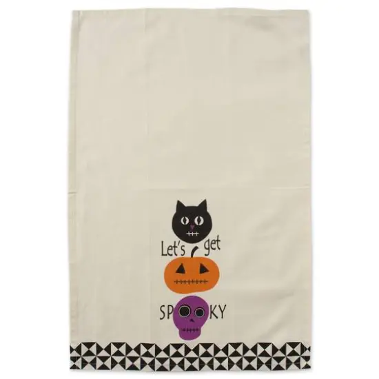 DII® Assorted All Hallows Eve Halloween Printed Dishtowel Set {10}