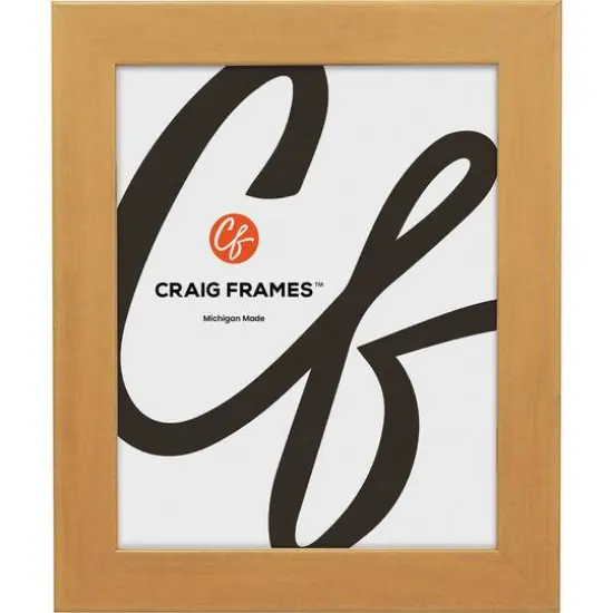 Craig Frames 4 Pack Bauhaus 125 Distressed Gold Picture Frame {3}