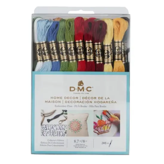DMC&reg; Home D&eacute;cor Embroidery Floss Pack {1}
