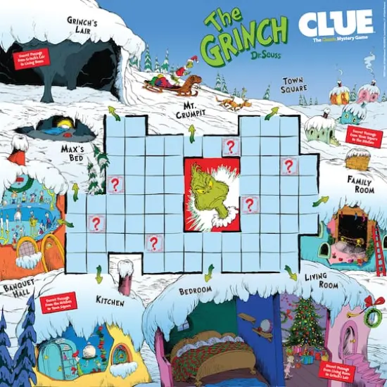 USAopoly CLUE&reg;: The Grinch {5}