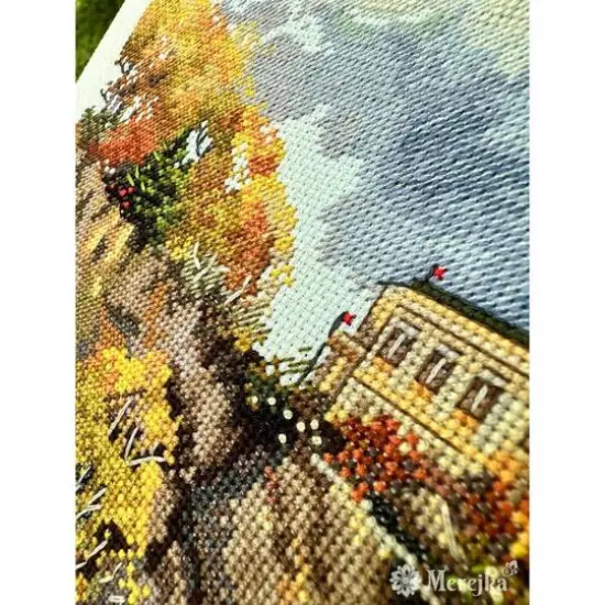 Merejka Split Rock Lighthouse Counted Cross Stitch Kit {4}