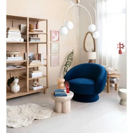 Hello Honey&reg; 43" x 36" Natural Textured Harmony Tufted Rug {3}