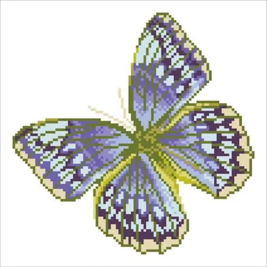 Diamond Dotz&reg; Intermediate Flutterby Silver Diamond Painting Kit {3}