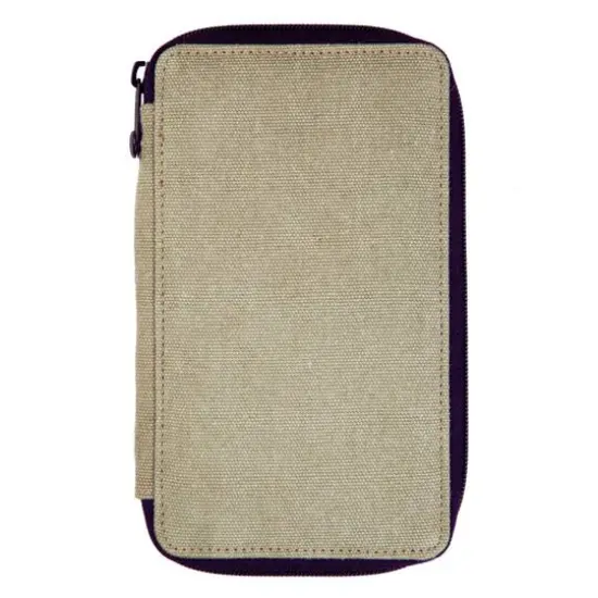 Global Art 24 Slot Canvas Pencil Case Sage {1}