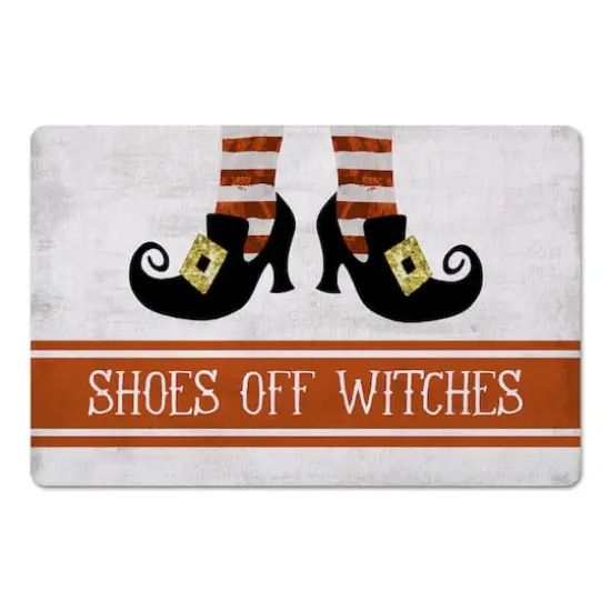 Shoes Off Witches Floor Mat {1}