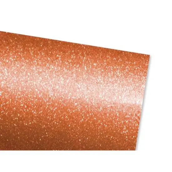 PA Vinyl Fine Glitter Permanent Adhesive Vinyl Sunset Coral {3}