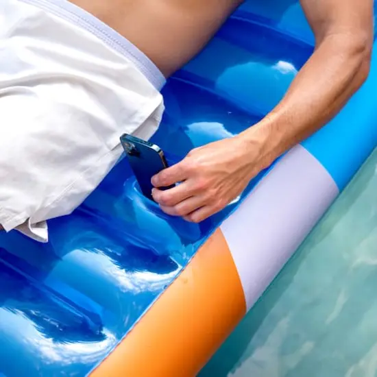 PoolCandy Good Vibes 6ft. Deluxe Chaise Lounger {4}