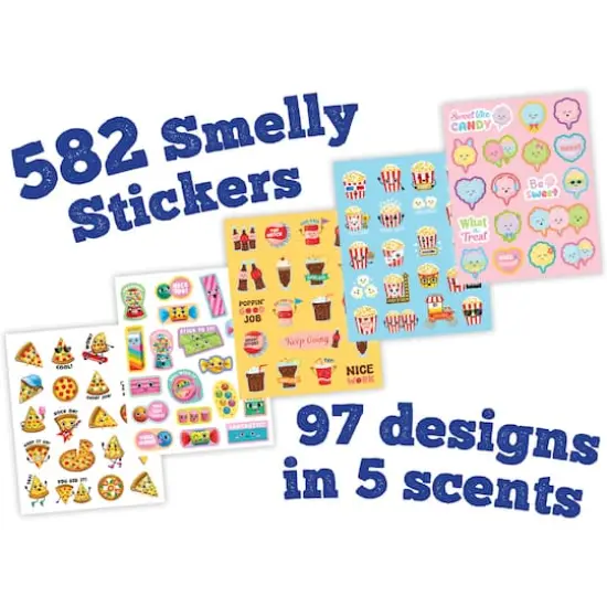 Teacher Created Resources&reg; Fun Fair Smelly Stickers, 582 Stickers {3}