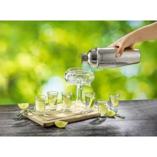 JoyJolt&reg; Drink Dispenser & Shot Glass Set {5}