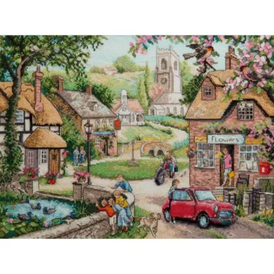 Charivna Mit Cross Stitch Kit One Morning {1}