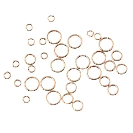 Assorted Jump Rings by Bead Landing&trade; Rose Gold {3}