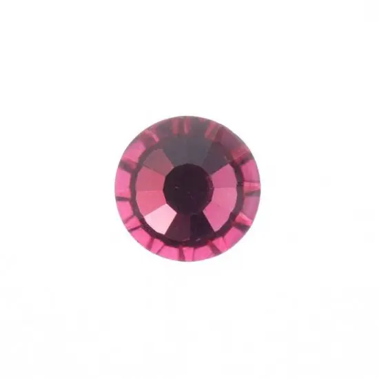 John Bead Crystal Lane SS30 Glass Round Flatback Rhinestones, 72ct. Light Rose {3}