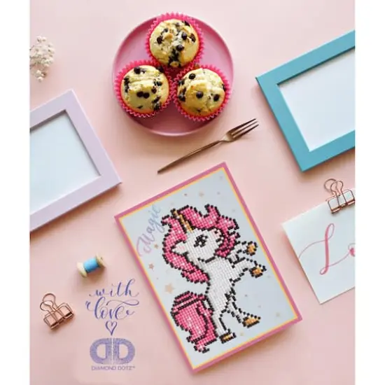 Diamond Dotz&reg; Magic Diamond Painting Greeting Card Kit {4}