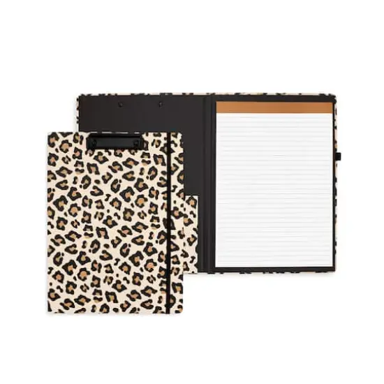 Steel Mill & Co.&reg; Leopard Clipboard Folio {1}