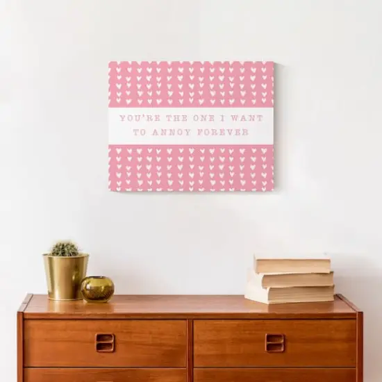 One Annoy Forever Canvas Wall Art {5}