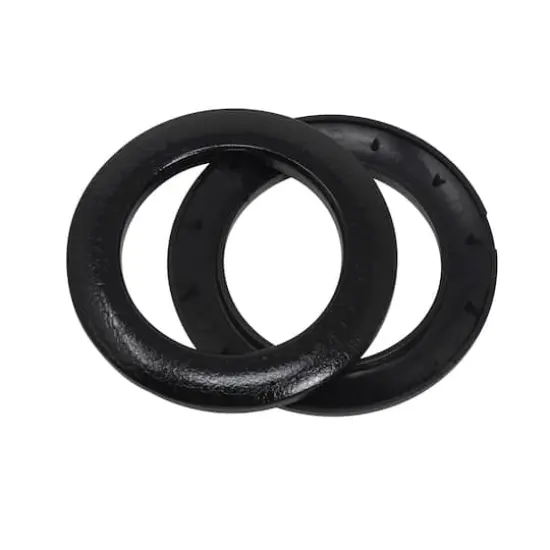 Dritz® Home 1.5" Textured Black Round Curtain Grommets, 8 Sets {5}