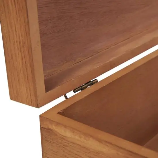 Brown & Cream Wooden Geometric Box Set {7}