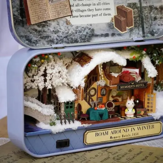 Wizardi Miniature Roombox: Roam Around in Winter {7}