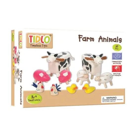 Wooden Farm Animals {1}