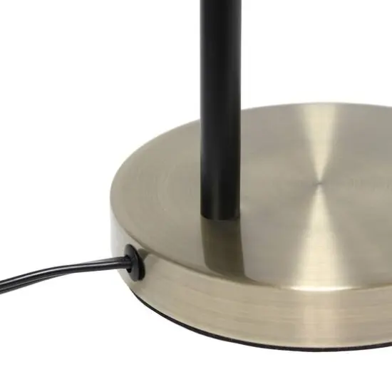 Lalia Home Mid Century Modern Metal Table Lamp Antique Brass {9}