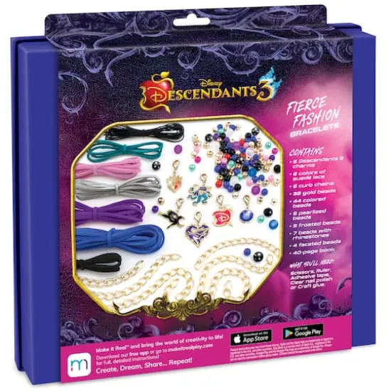 Make It Real&trade; Disney&reg; Descendants 3 Fierce Fashion Bracelets Kit {5}