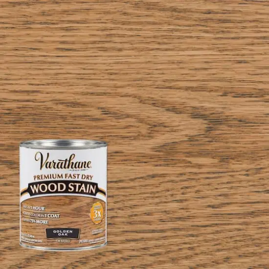 Varathane&reg; 32oz. Premium Fast Dry Wood Stain Golden Oak {3}