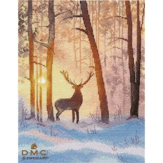 Oven In The Winter Forest Cross Stitch Kit {1}