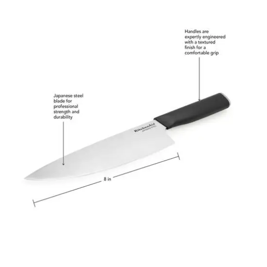 KitchenAid 8" Classic Chef with Sheath {5}
