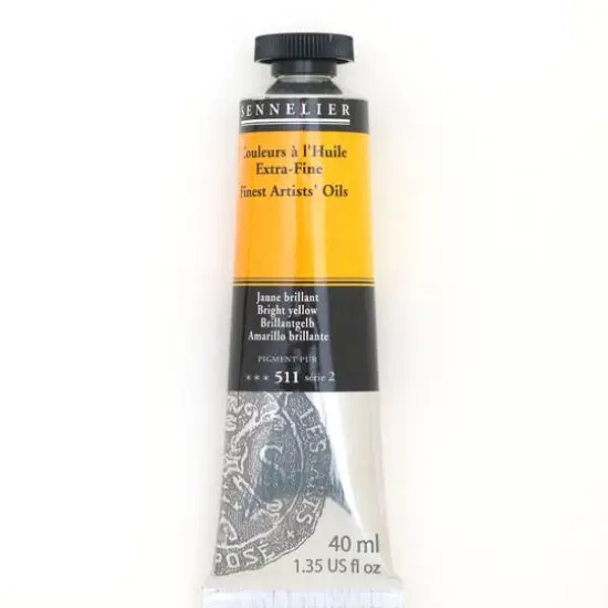 Sennelier Artists' Oil Color, 40mL 511 Bright Yellow S2 {1}