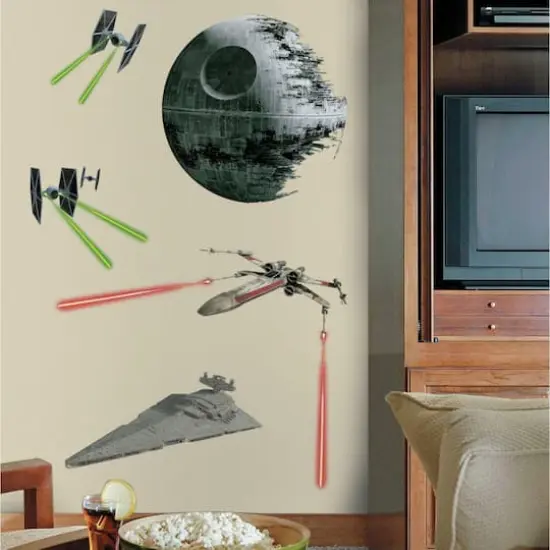 RoomMates Star Wars Classic Space Ships Peel & Stick Giant Decals {3}