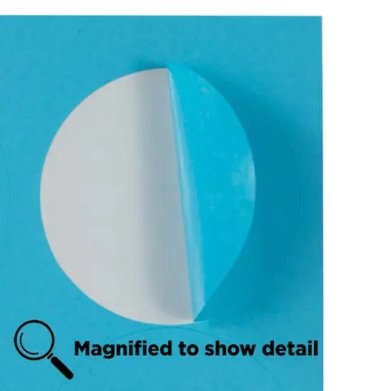 JAM Paper 2.5" Circle Product & Container Labels, 120ct. Blue {6}