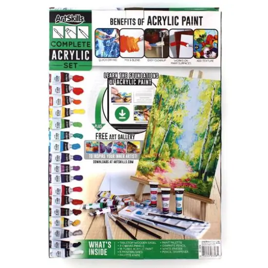 ArtSkills&reg; 32 Piece Complete Acrylic Paint Set {4}