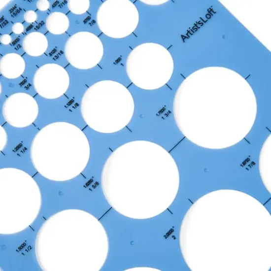 Small & Large Circle Template by Artist&rsquo;s Loft&trade; {4}