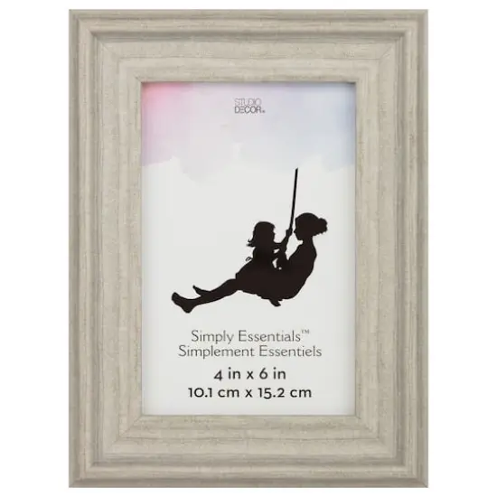 Light Gray Simply Essentials&trade; Scoop Frame by Studio D&eacute;cor&reg; {1}