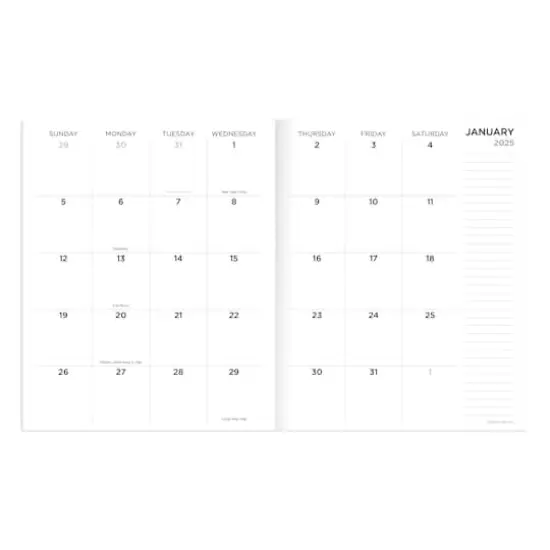 TF Publishing 2025 Eclectic Flowers Medium Monthly Planner {4}