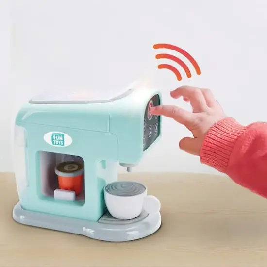 Nothing But Fun Toys My First Coffee Maker Playset {6}