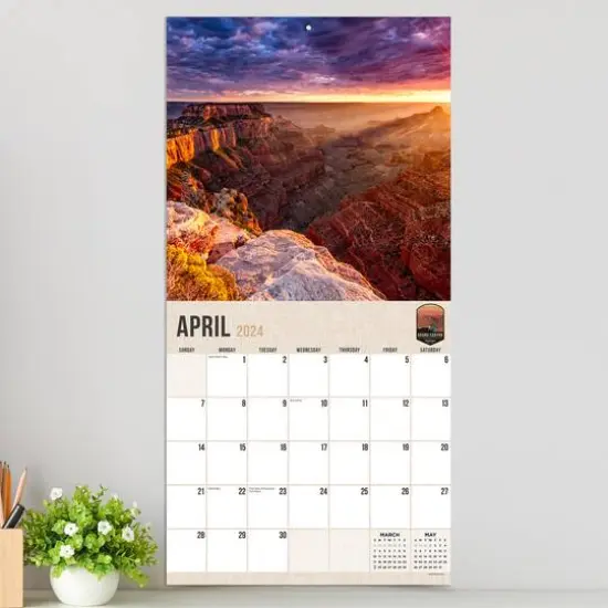 TF Publishing 2024 National Parks Wall Calendar {5}